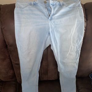 Size 15 regular Hollister low rise Jean leggings